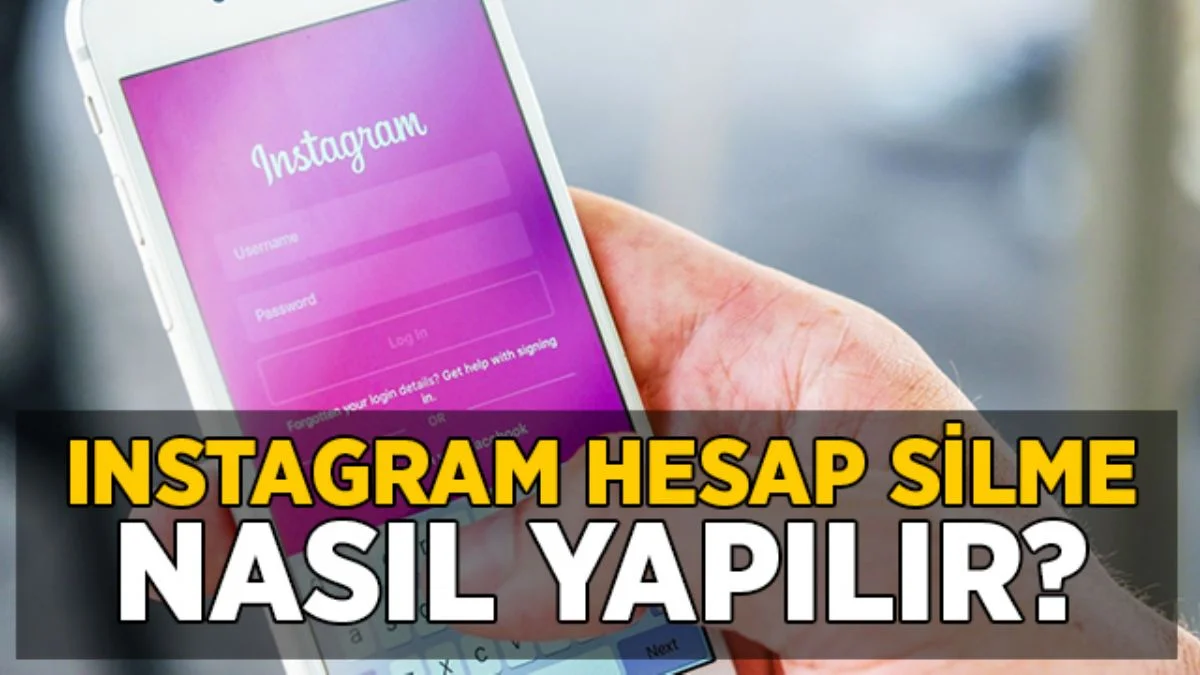 İnstagram hesap silme linki | Instagram hesap silme nasıl yapılır?
