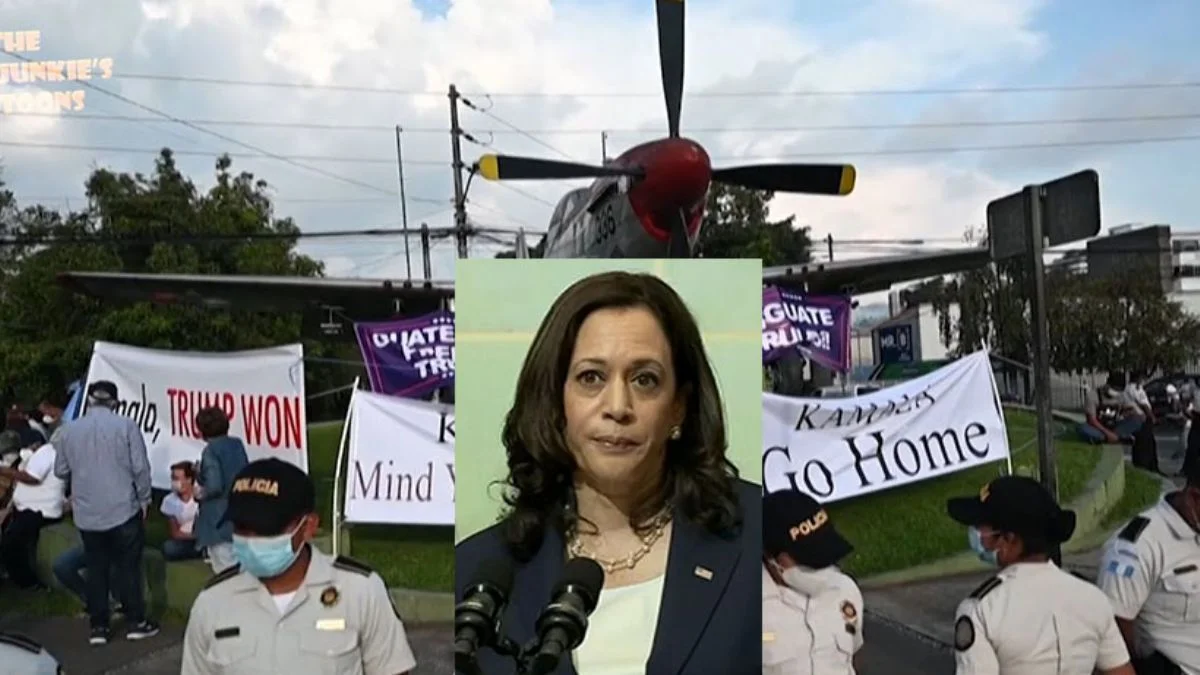 Kamala Harris protestolarla karşılandı
