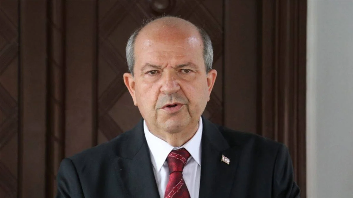 KKTC Cumhurbaşkanı Tatar'dan Türkiye'ye yerli aşı 'TURKOVAC' tebriği