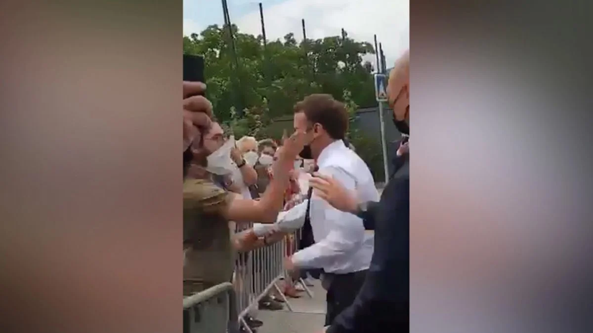 Macron'a tokat atan kişi dövüş ustası çıktı