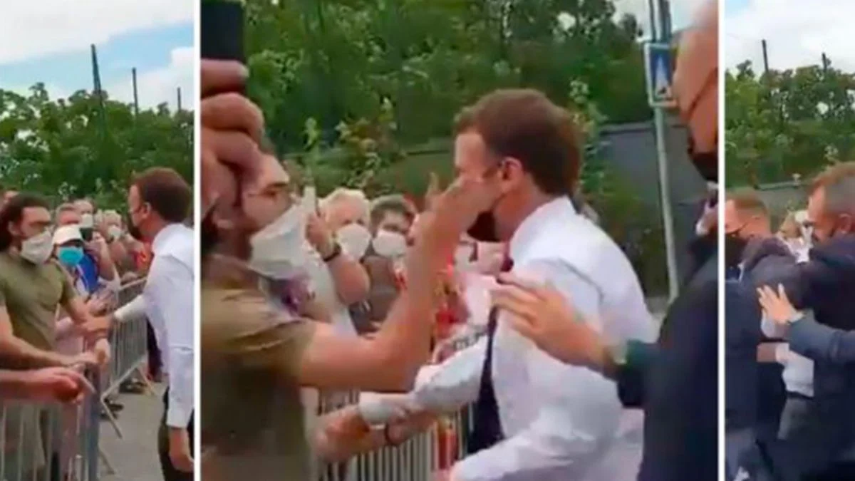 Macron'a tokatın arkasında aşırı sağ çıktı