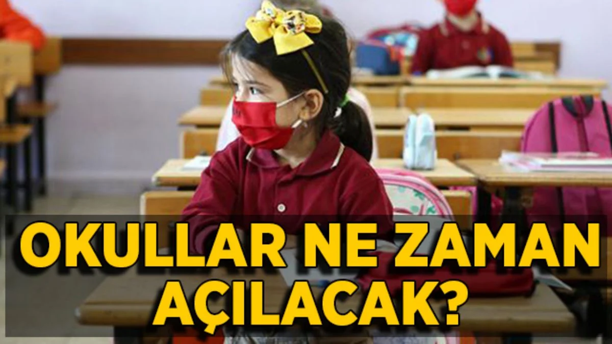 Okullar ne zaman açılacak? Yüz yüze eğitim bu sene başlayacak mı?