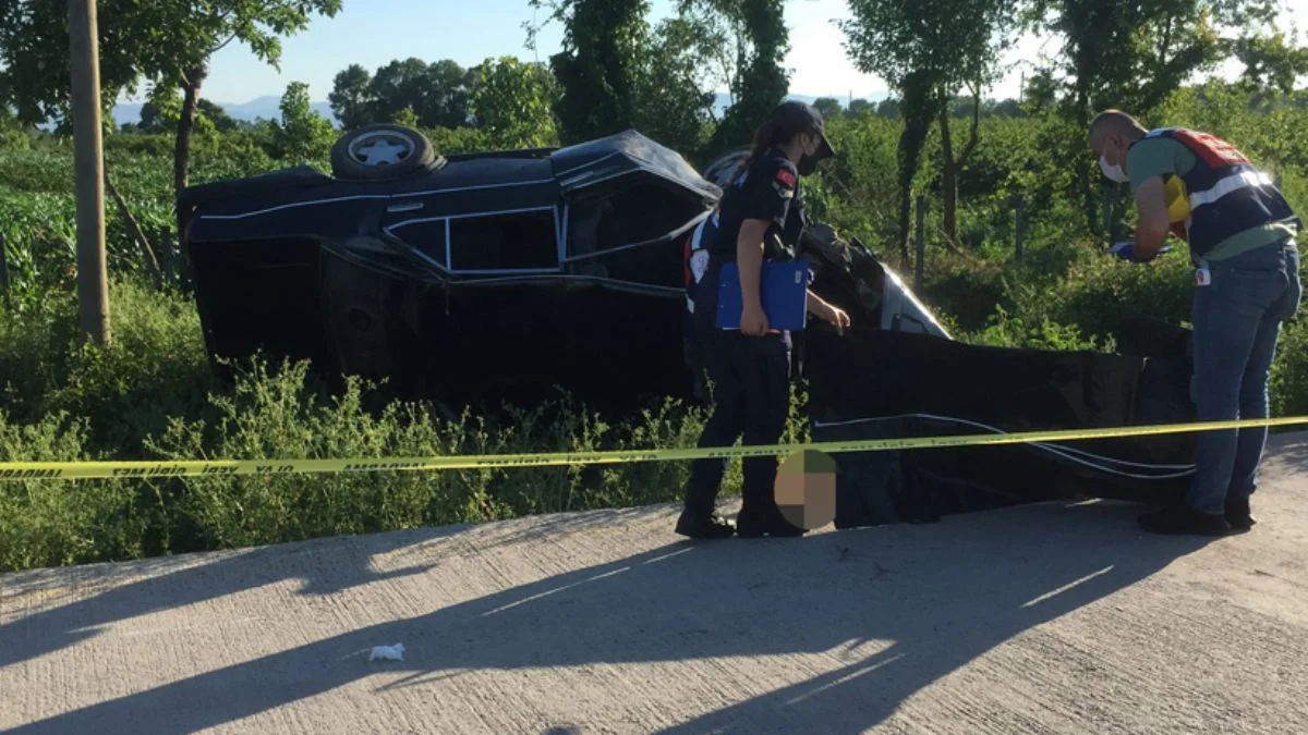 Samsun'da feci kaza: 1 ölü, 3 yaralı