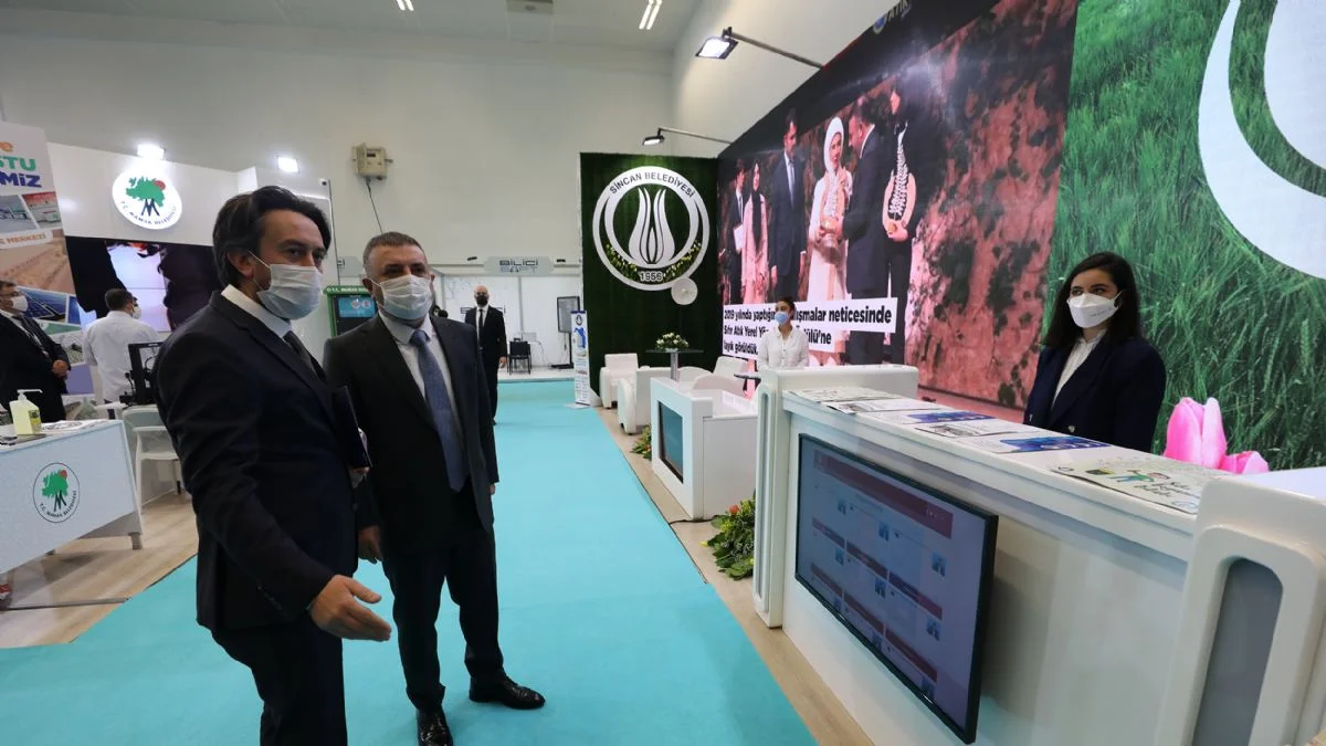 Sincan Belediyesi 3. Verimlilik ve Teknoloji fuarına katıldı