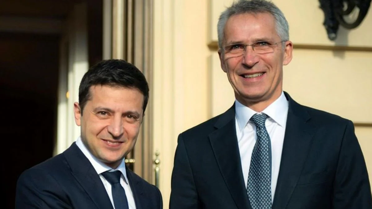 Stoltenberg ile Zelenskiy'den kritik görüşme
