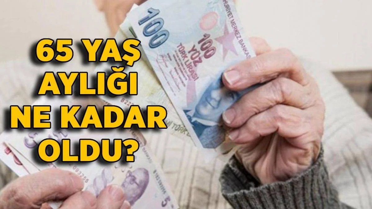 65 yaş aylığı ne kadar oldu? 2021 yaşlılık maaşı ne kadar oldu?