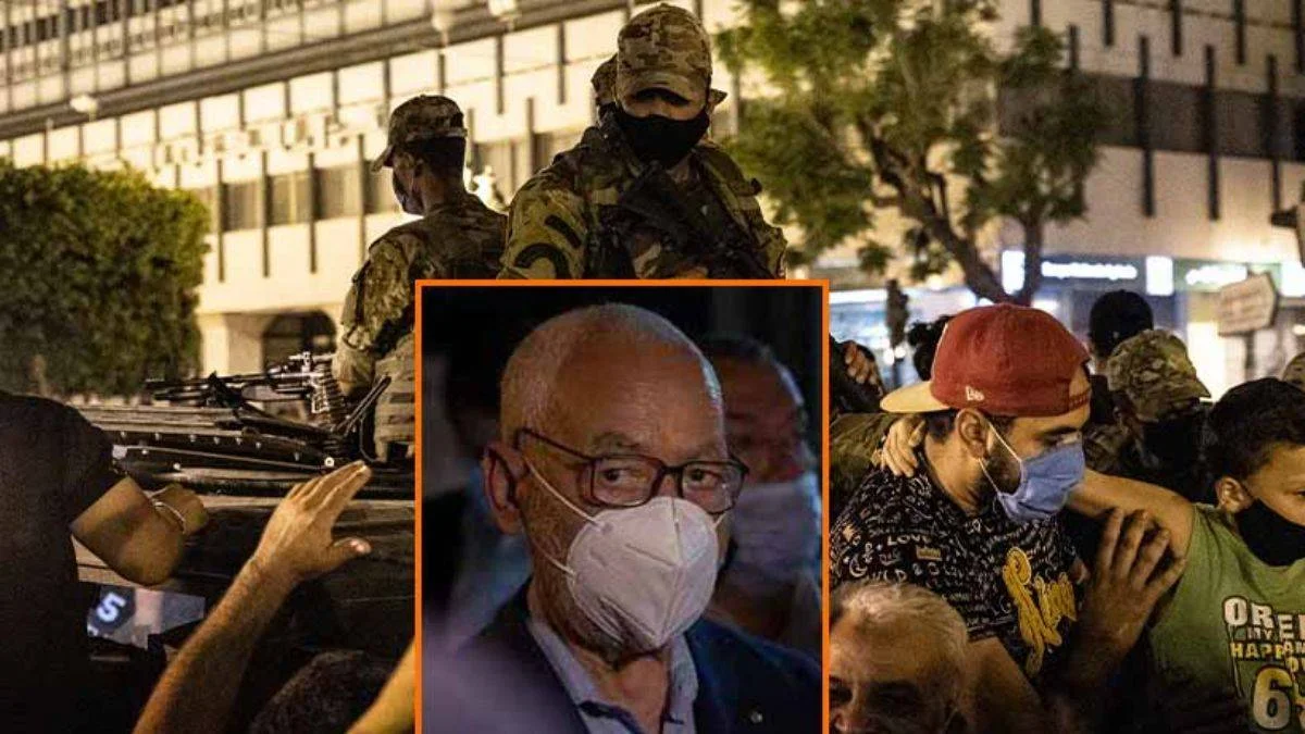 Askerler, Gannuşi ve beraberindeki milletvekillerini parlamentoya almadı