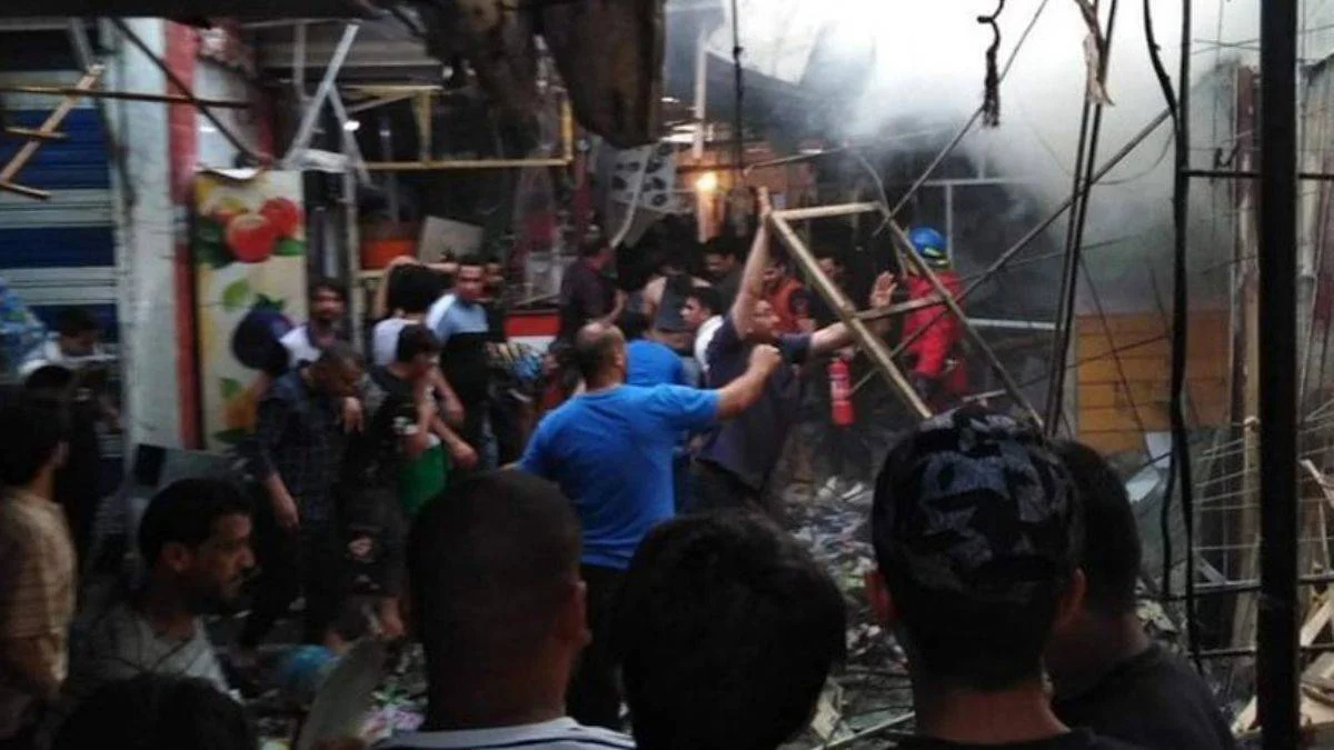Bağdat'ta şiddetli patlama: Onlarca ölü ve yaralı var