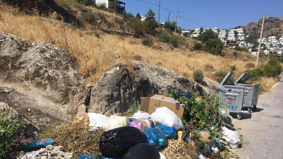 Bodrum'da çöpler neden toplanmıyor?