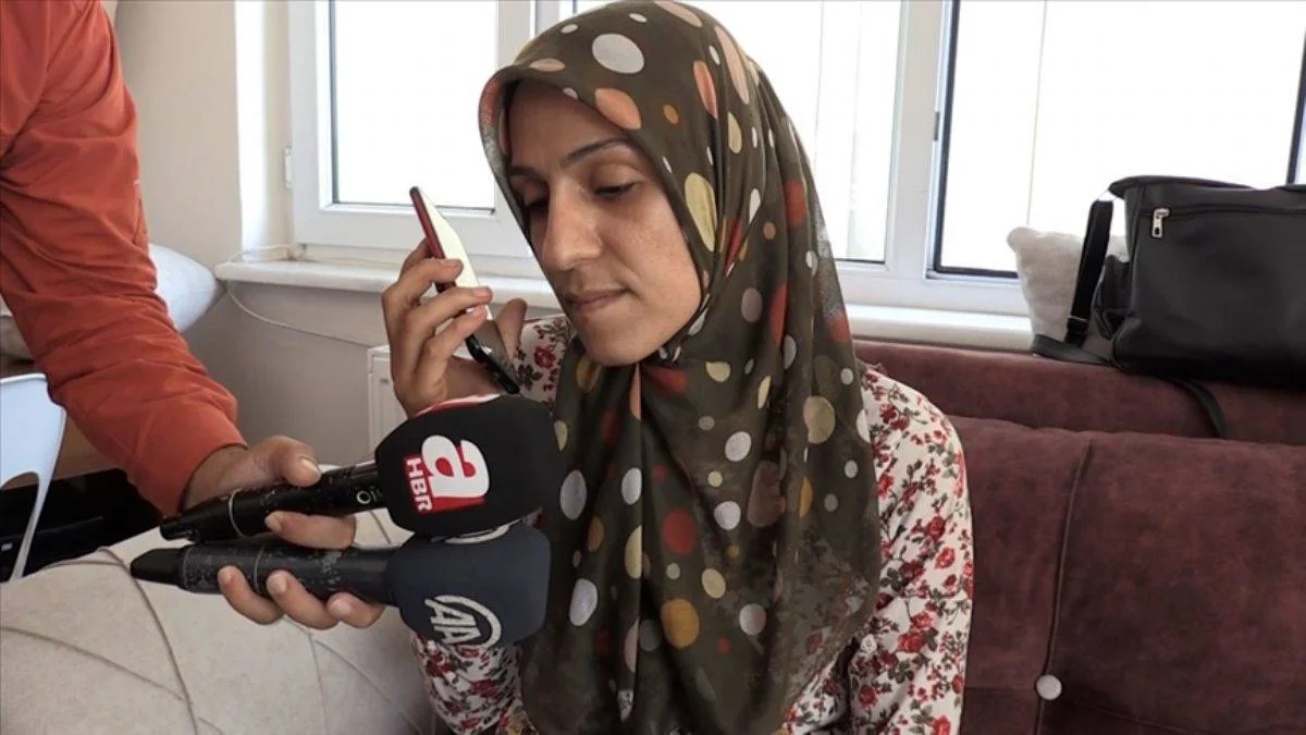 Diyarbakır annelerinden Ayşegül Biçer de müjdeli haberi aldı
