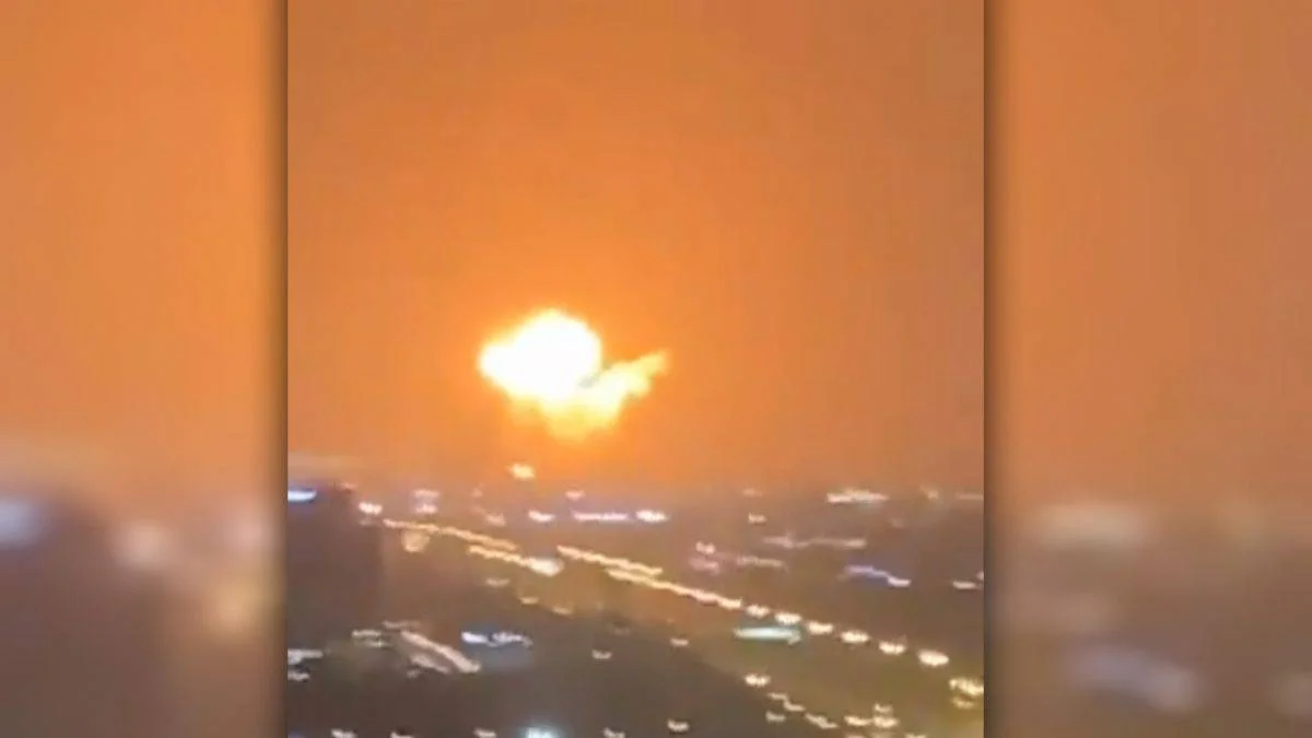 Dubai'de şiddetli patlama