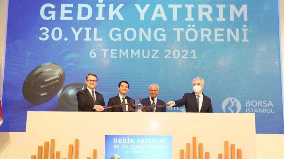 Gedik Yatırım, 30. yılını Borsa İstanbul'da gong töreni ile kutladı