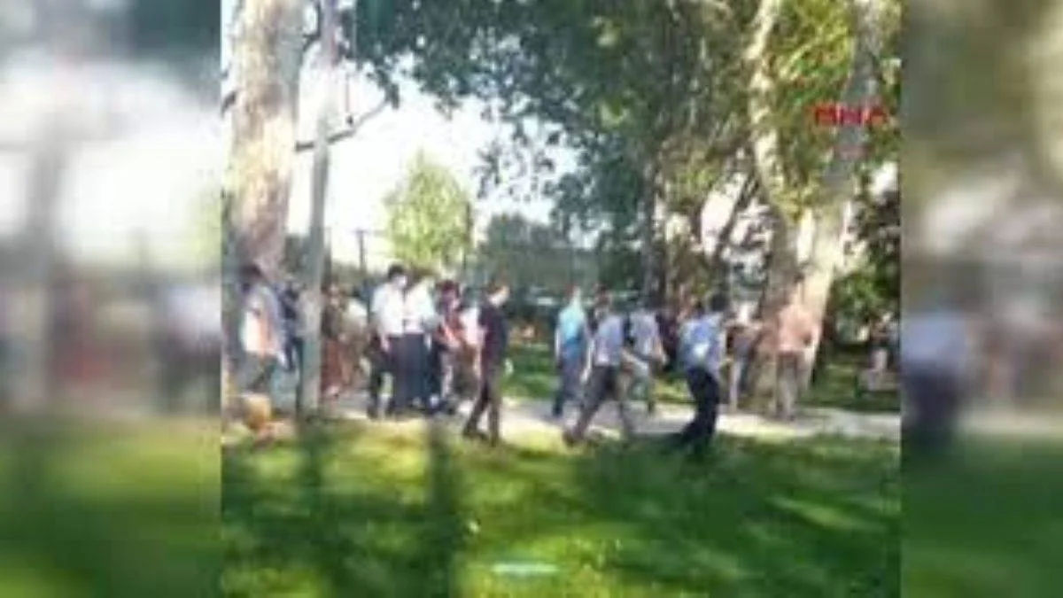 Gezi Parkı'nda zabıtaya bıçaklı saldırı