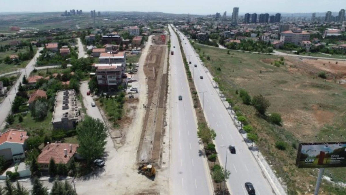 Gölbaşı'nda Bisiklet Yolu Projesi Hız Kazandı