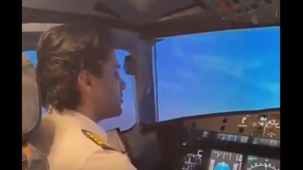 Havada Zuhruf suresi okuyan pilot paylaşımına büyük ilgi