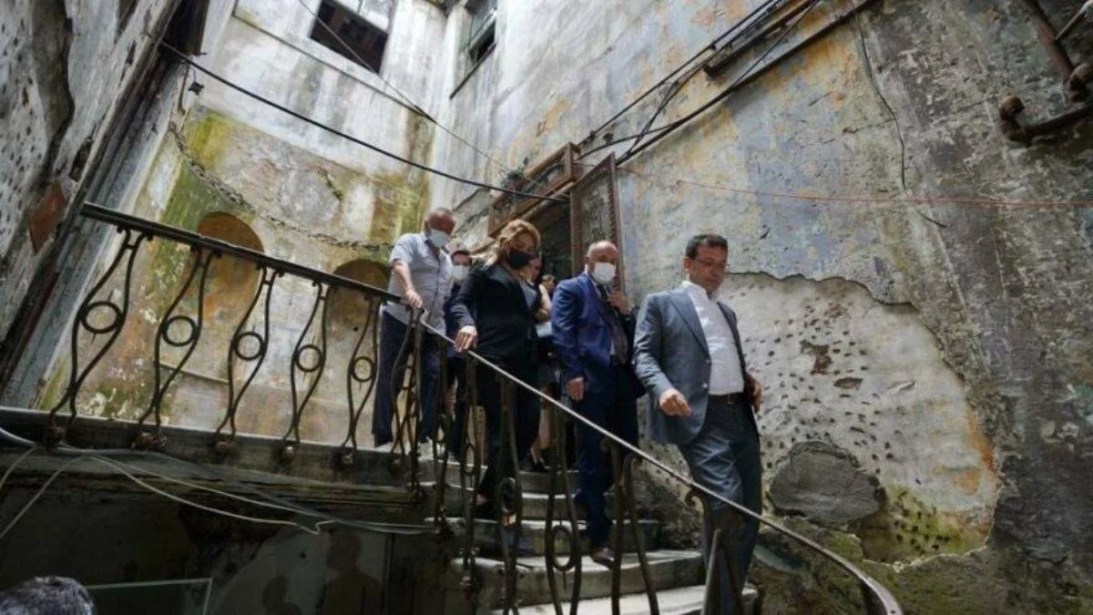 İmamoğlu talimat verdi: İBB tarihi yapıyı İstanbul'a kazandıracak
