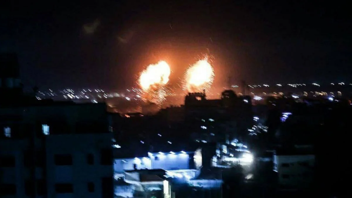 İsrail'den Gazze Şeridi'ne hava saldırısı: ''Hamas'ın silah üretim tesisi vuruldu''