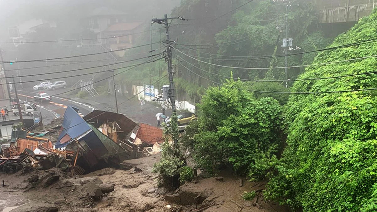 Japonya'da heyelan: En az 20 kişi kayıp