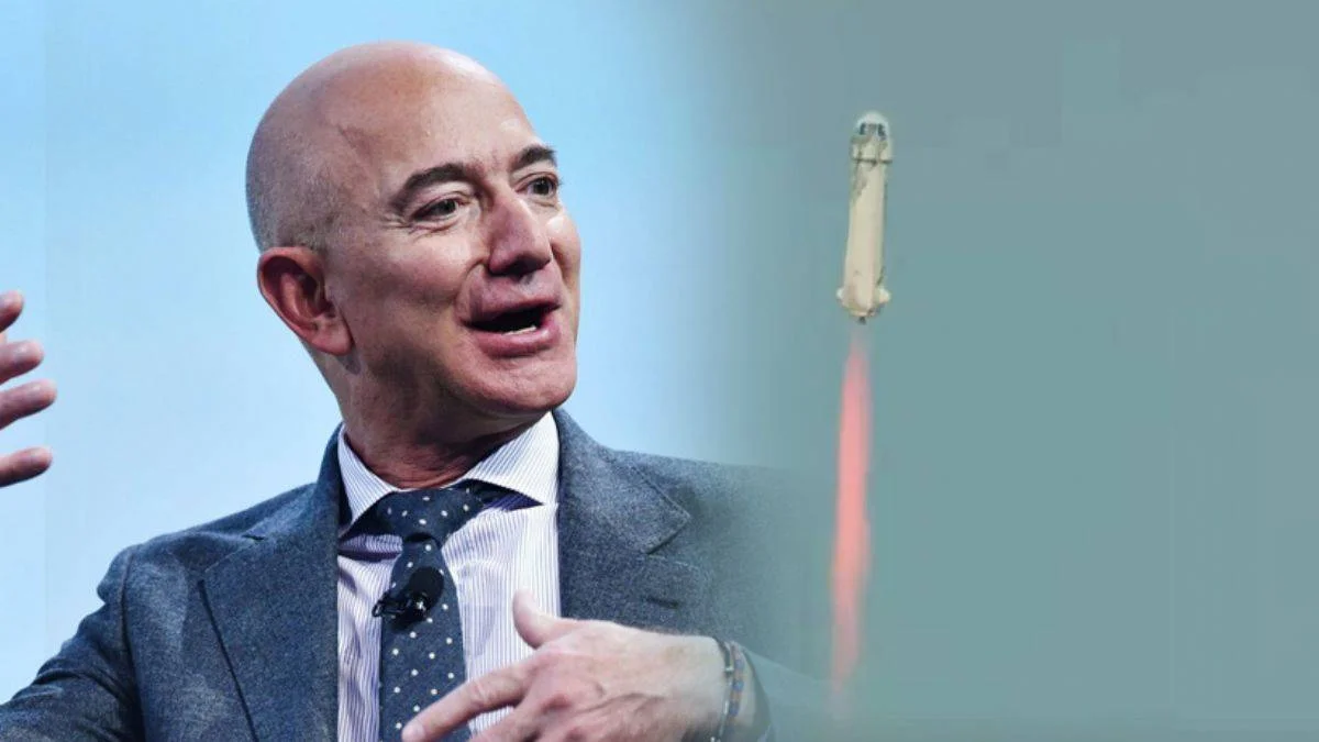 Jeff Bezos dahil 4 kişiyi taşıyan araç uzaya fırlatıldı