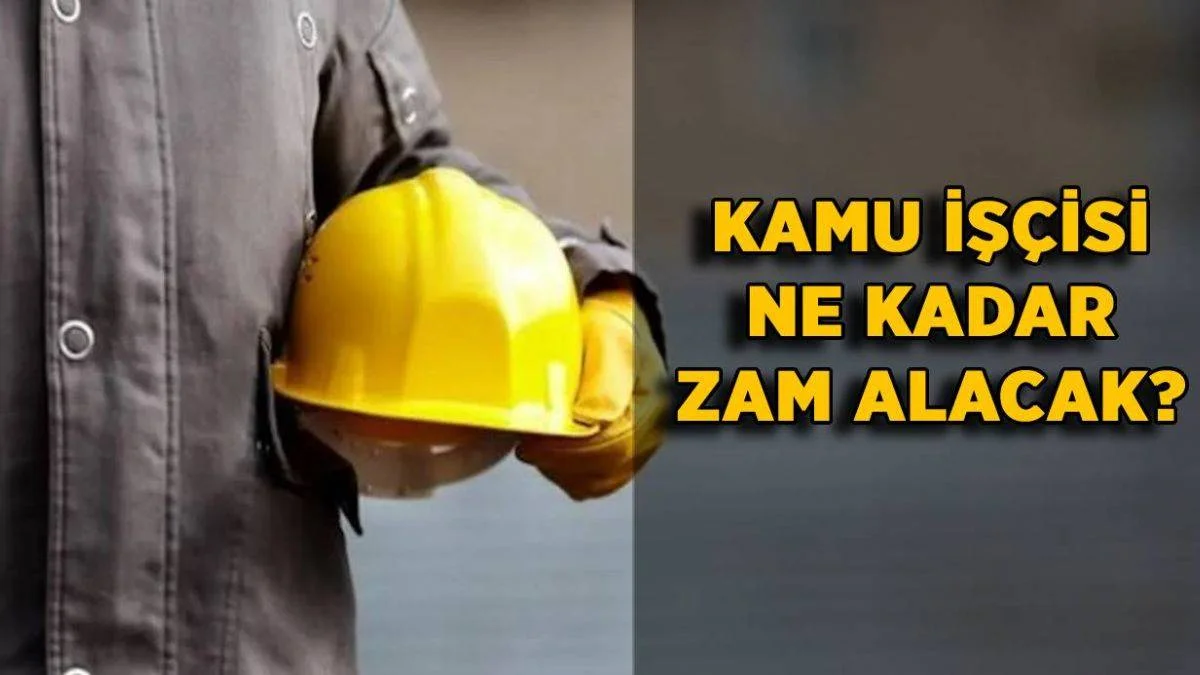 Kamu işçisi ne kadar maaş alacak? 2021 kamu işçisi 4D temmuz zamlı maaşları ne kadar oldu?