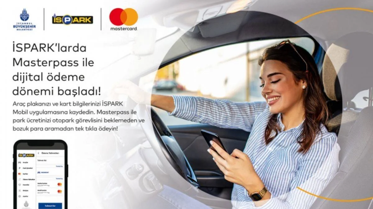 Mastercard sahipleri İSPARK'ta temassız ödeme yapabilecek