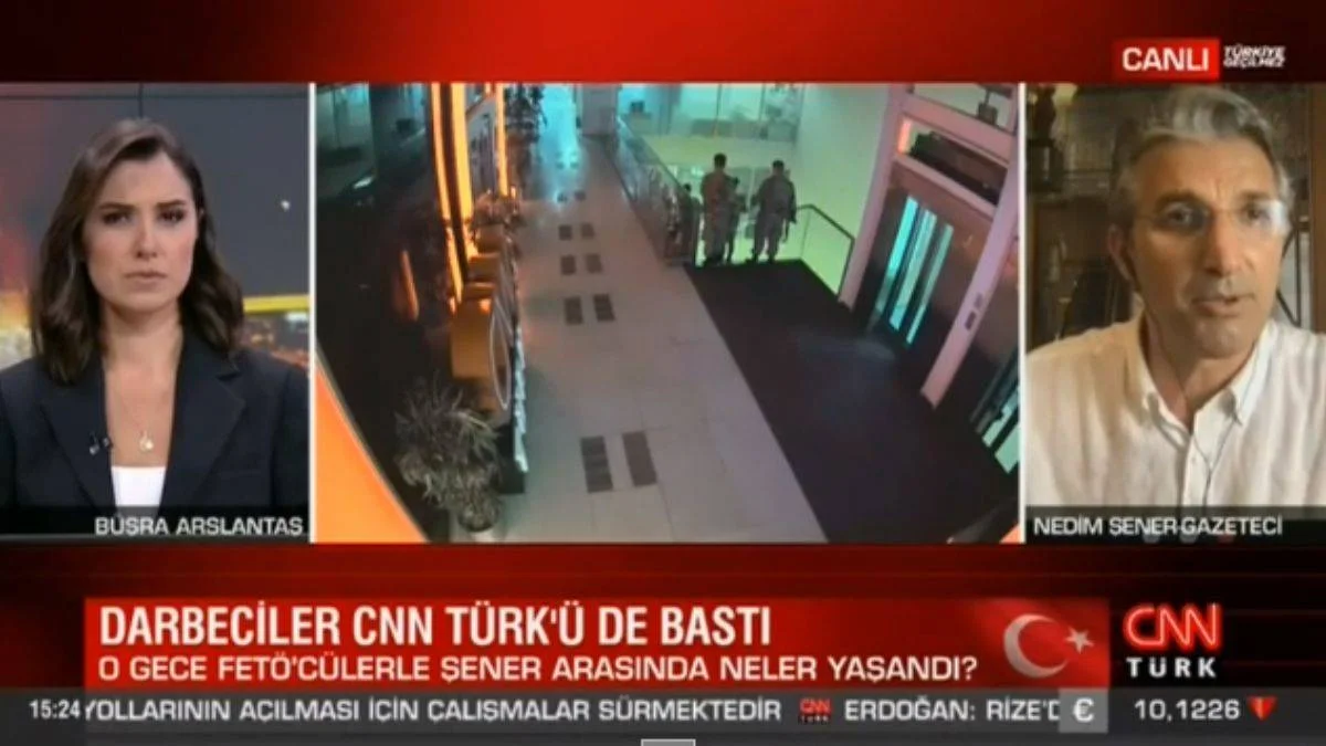 Nedim Şener 15 Temmuz'da yaşanan CNN Türk baskınını anlattı