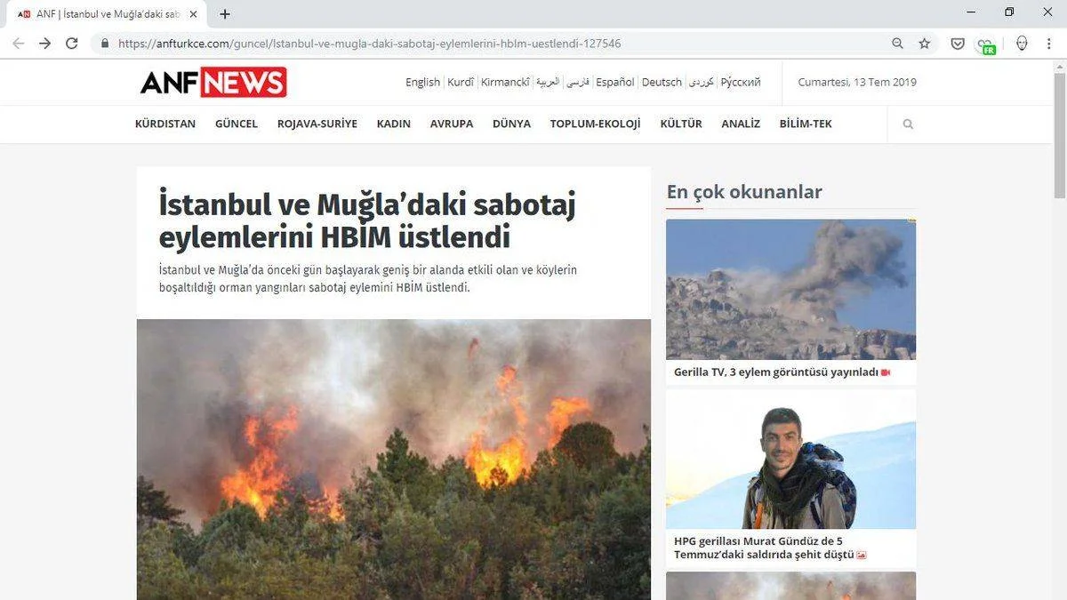 'Sakin olun, belki PKK yakmamıştır!'