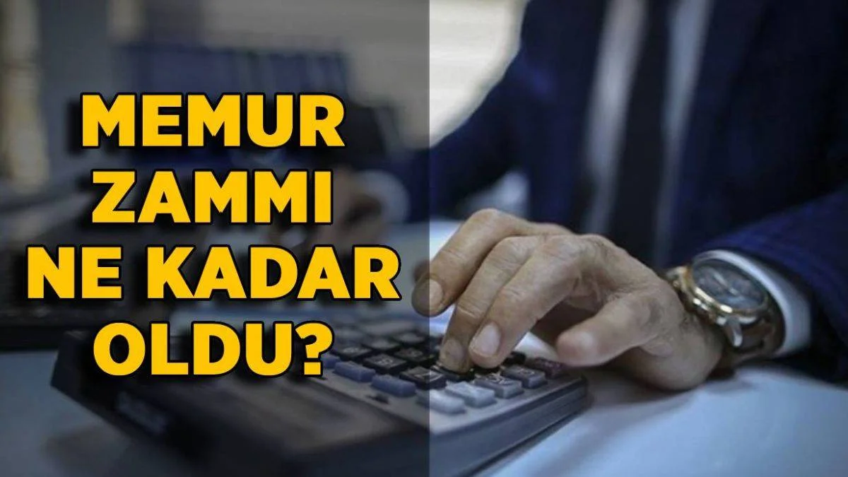 2022-2023 memur zammı ne kadar? (Öğretmen-Polis-Hemşire-Diyanet) 2022-2023 memur zammı