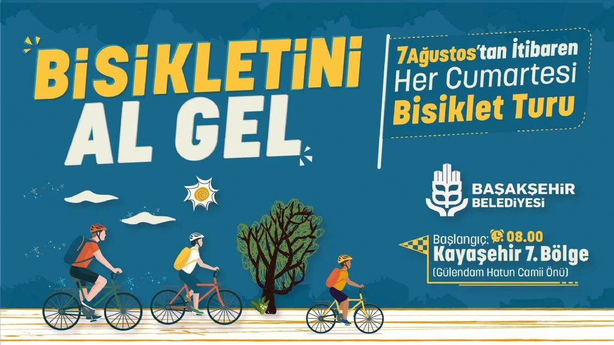 Başakşehir 'Bisikletini Al Gel' Etkinliği Düzenliyor