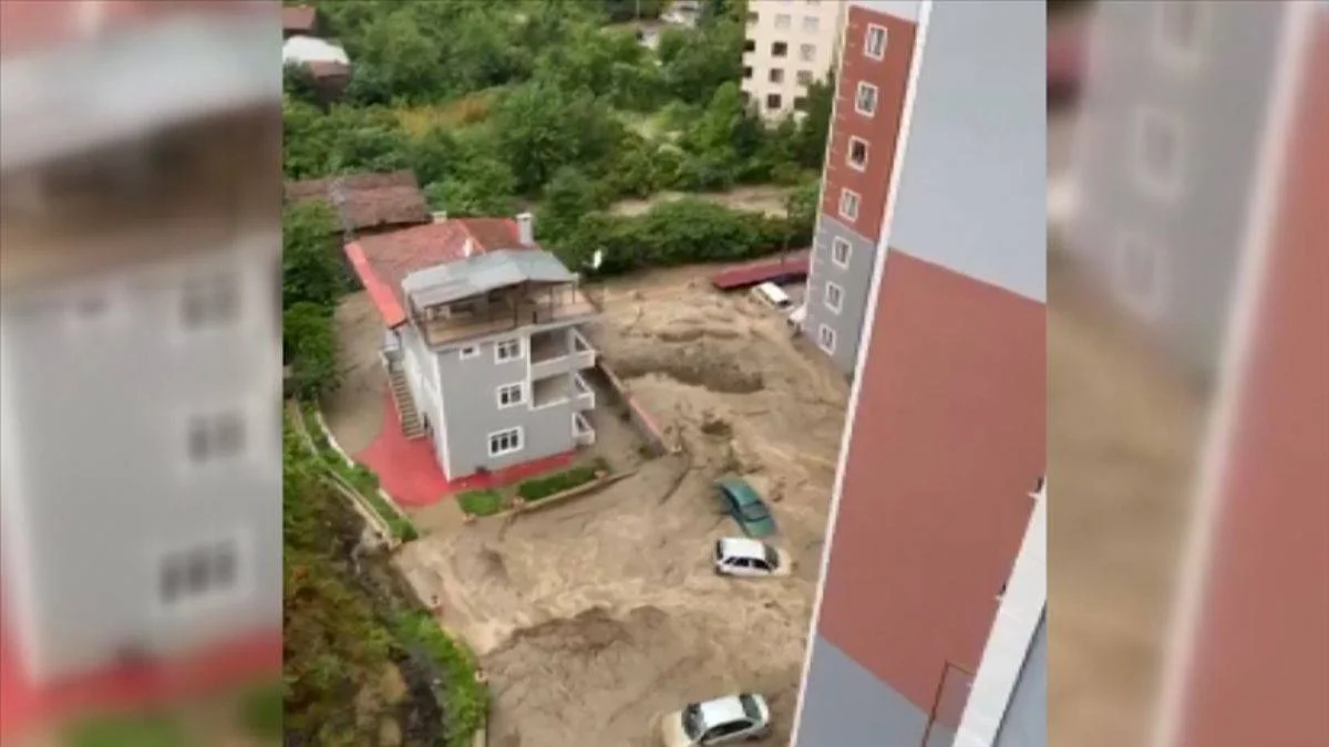 Bozkurt'taki sel felaketinde yeni görüntüler ortaya çıktı