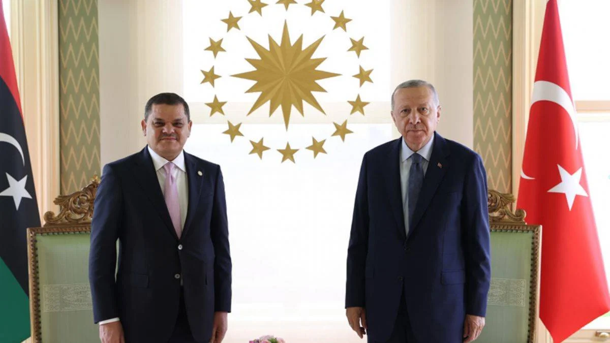 Erdoğan, Libya Başbakanı Dibeybe'yi kabul etti