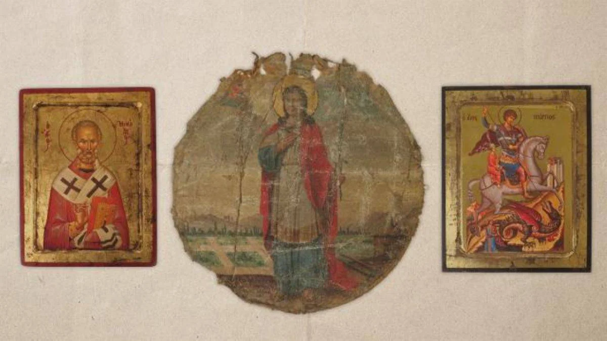 'Gökçeada'dan çalınan eserler Bartholomeos'a takdim edilecek'