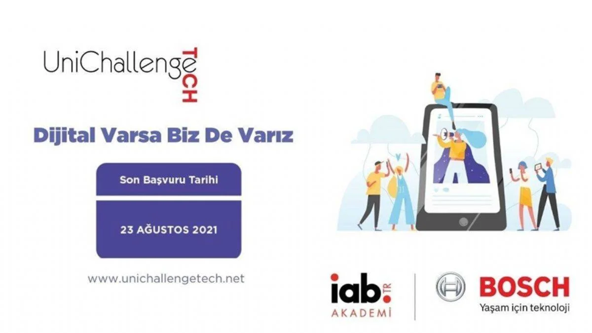 IAB Akademi ve Bosch Ev Aletleri UniChallenge Tech ile mühendis adaylarıyla dijital pazarlama iletişimi sektörünü buluşturacak