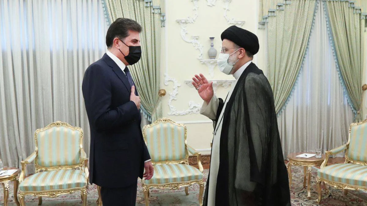İran Cumhurbaşkanı Reisi, IKBY Başkanı Barzani ile görüştü