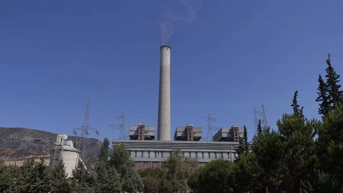 Kemerköy Termik Santrali'nde elektrik üretimine başlandı