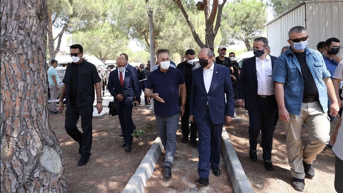 KKTC lideri Tatar Manavgat'ta: ''Türkiye'nin acısı bizim acımızdır''