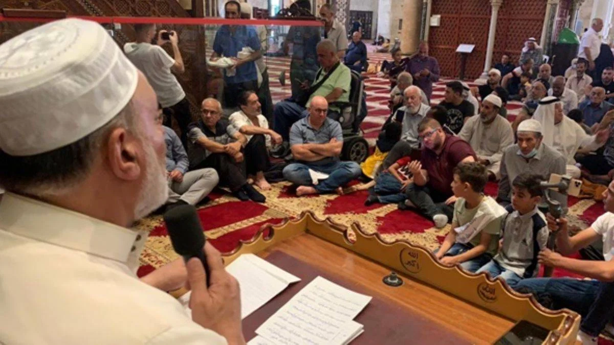 Mescid-i Aksa'da Hicri yılbaşı kutlaması
