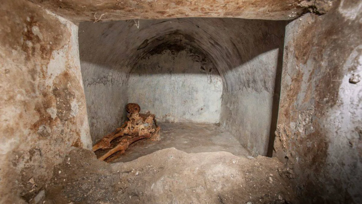 Pompeii'de 'en iyi korunmuş' insan kalıntısı bulundu