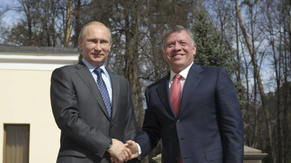 Rusya lideri Putin ile Ürdün Kralı 2. Abdullah görüştü