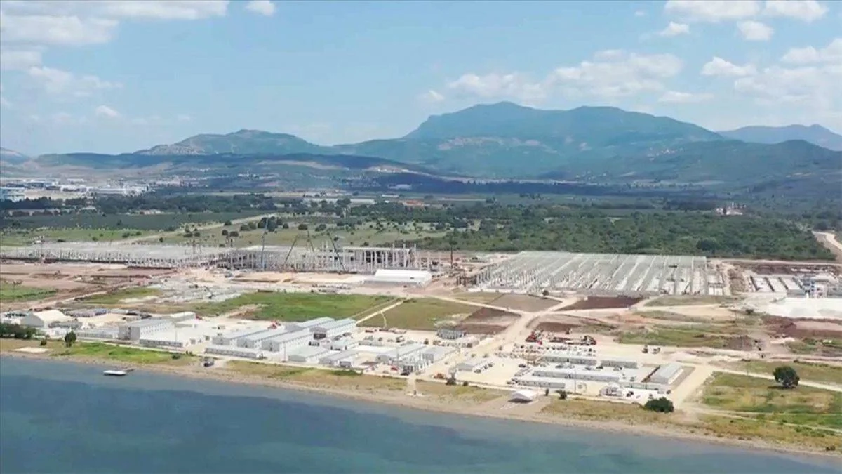 TOGG Gemlik Tesisi'nde çalışmalar tüm hızıyla devam ediyor