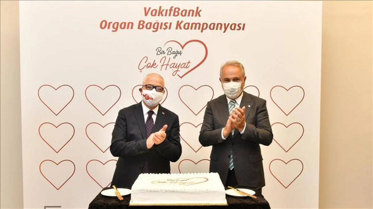 VakıfBank'tan organ bağışına destek