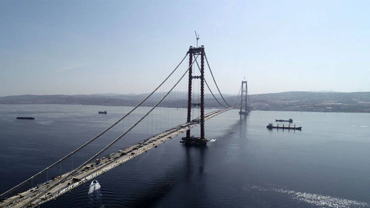 1915 Çanakkale Köprüsü'nden tarihi geçiş