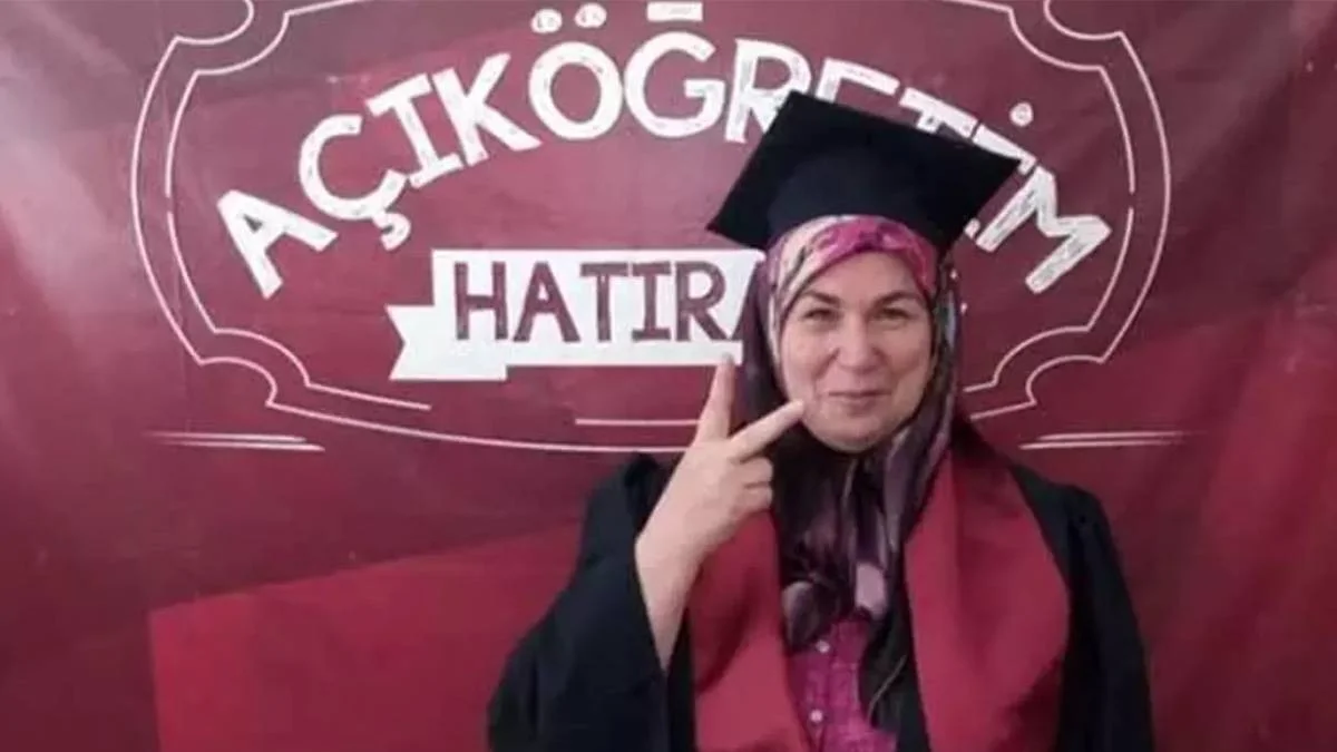 59 yaşında yüksek lisans öğrencisi oldu