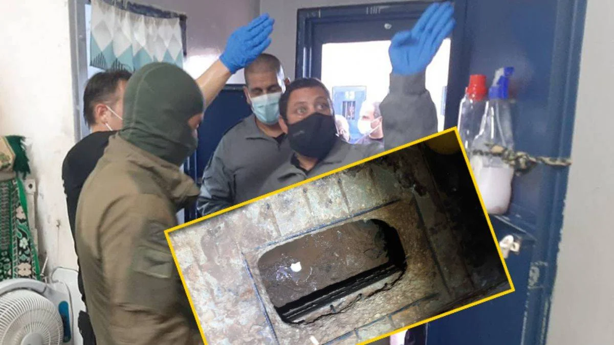 6 Filistinli tutuklu tünel kazarak İsrail hapishanesinden kaçtı