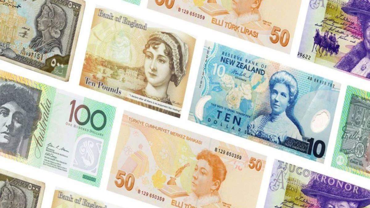 Adına 'para basılan' kadınlar