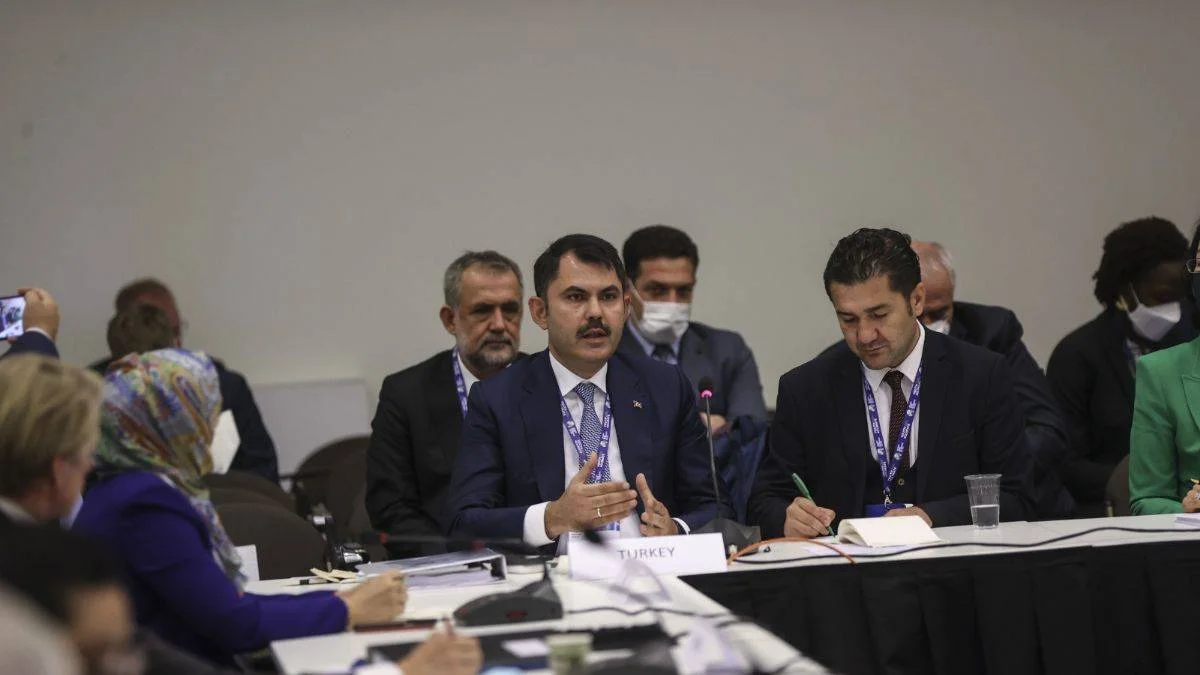 Bakan Kurum, PreCOP26 Bakanlar Toplantısı'nda konuştu