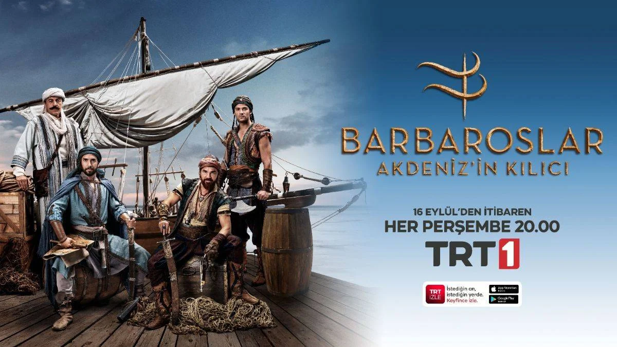 "Barbaroslar Akdeniz'in Kılıcı" Bu akşam TRT 1'de başlıyor...
