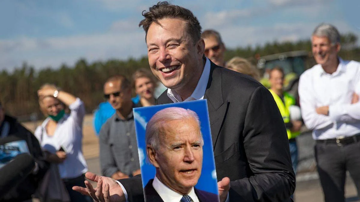 Elon Musk da Biden'la dalga geçti: Hâlâ uyuyor...