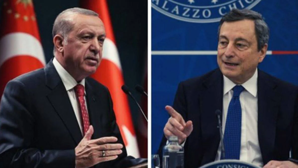 Erdoğan, İtalya Başbakanı Draghi ile görüştü