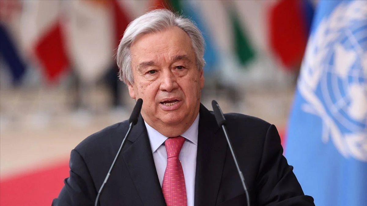 Guterres: Korunmaya muhtaç mültecilere desteği için Türkiye'ye içten teşekkürlerimi sunuyorum